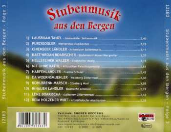 CD Various: Stubenmusik Aus Den Bergen (- Instrumental -)