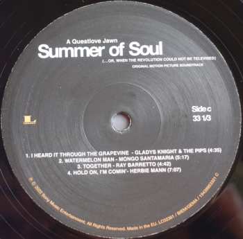 2LP Various: Summer Of Soul (...Or, When The Revolution Could Not Be Televised) (Original Motion Picture Soundtrack)