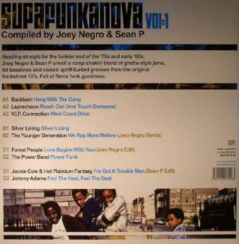 2LP Various: Supafunkanova Vol:1 (Badass Funk Classics From The Disco Boogie Era)