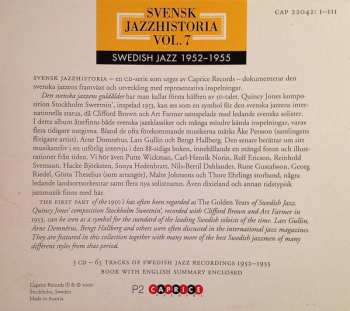 3CD/Box Set Various: Svensk Jazzhistoria Vol. 7 – Swedish Jazz 1952–1955 – The Golden Years