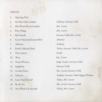 CD Various: Sweeney Todd: The Demon Barber Of Fleet Street (Highlights From The Motion Picture Soundtrack)