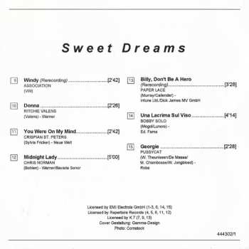 CD Various: Sweet Dreams - Schmusehits Zum Kuscheln Und Träumen