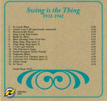 CD Various: Swing Is The Thing / A Decade Of Classic Recording 1932-1942