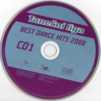 2CD Various: Taneční Liga - Best Dance Hits 2008