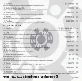 3CD Various: TBI: The Best In Techno Volume 3 LTD