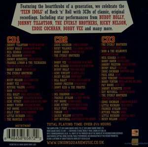 3CD/Box Set Various: Teen Idols: 60 Original Heartthrob Hits