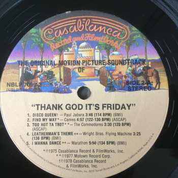 3LP Various: Thank God It's Friday (The Original Motion Picture Soundtrack)
