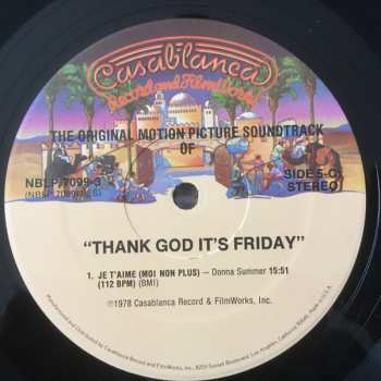 3LP Various: Thank God It's Friday (The Original Motion Picture Soundtrack)