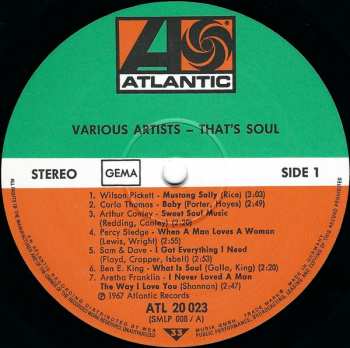 LP Various: That’s Soul
