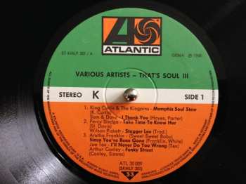 LP Various: That's Soul 3