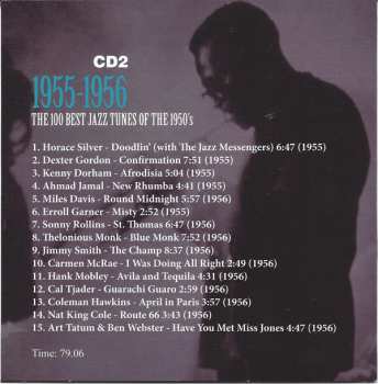 8CD/Box Set Various: The 100 Best Jazz Tunes Of The 1950's