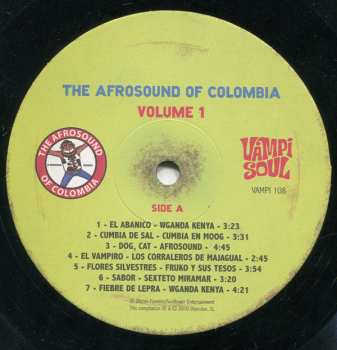 3LP Various: The Afrosound Of Colombia Volume 1