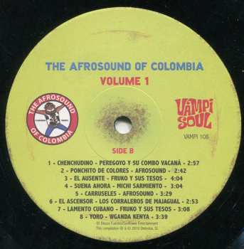3LP Various: The Afrosound Of Colombia Volume 1