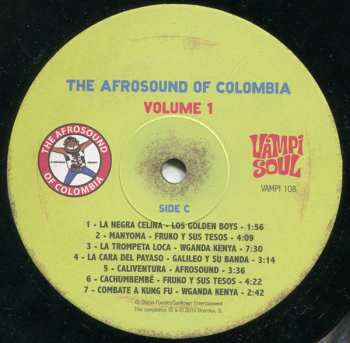 3LP Various: The Afrosound Of Colombia Volume 1