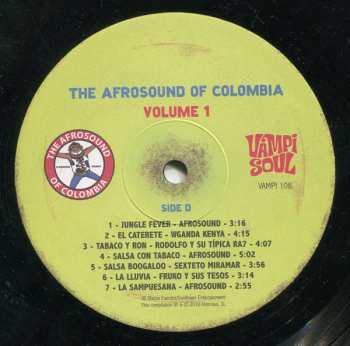 3LP Various: The Afrosound Of Colombia Volume 1