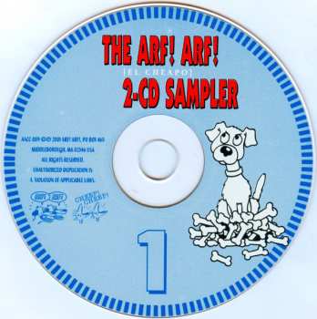 2CD Various: The Arf! Arf! [El Cheapo] 2-CD Sampler