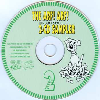 2CD Various: The Arf! Arf! [El Cheapo] 2-CD Sampler