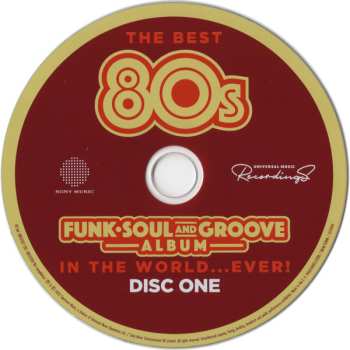 3CD Various: The Best 80s Funk, Soul And Groove Album In The World... Ever!