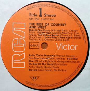 LP Various: The Best Of Country And West
