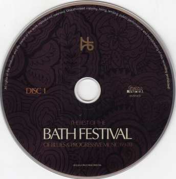 3CD Various: The Best Of The Bath Festival Of Blues And Progressive Music '69-70