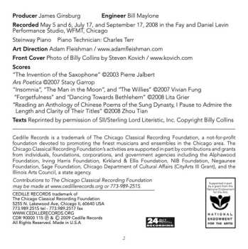 CD Various: The Billy Collins Suite 