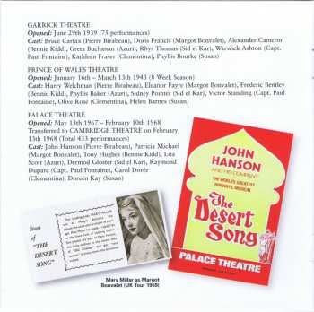 CD Various: The Desert Song