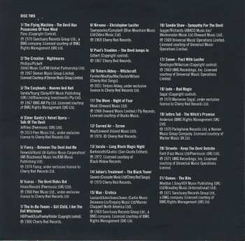 3CD Various: The Devil Rides In - Spellbinding Satanic Magick & The Rockult 1966-1974