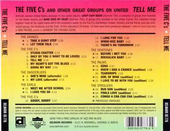 CD Various: The Five C's And Other Great Groups On United