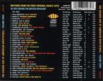 CD Various: The Golden Age Of American Rock 'N' Roll Volume 3