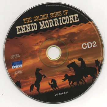 2CD Various: The Golden Songs Of Ennio Morricone