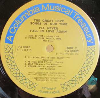 6LP/Box Set Various: The Great Love Songs Of Our Time