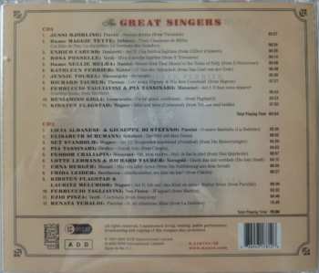 2CD Various: The Great Singers