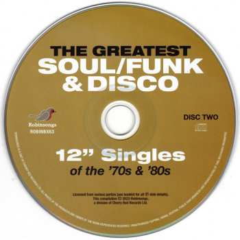 4CD/Box Set Various: The Greatest Soul/Funk & Disco 12" Singles Of The '70s & '80s