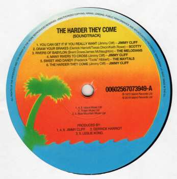 LP Various: The Harder They Come (Original Soundtrack Recording)