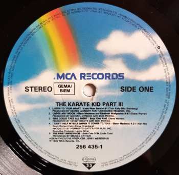 LP Various: The Karate Kid Part III: Original Motion Picture Soundtrack Album 