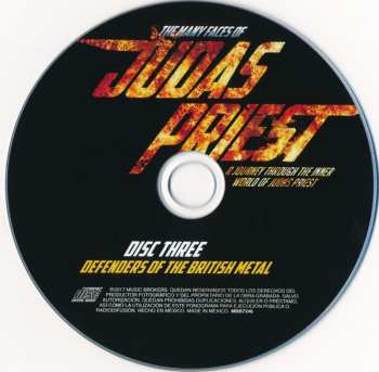 3CD Various: The Many Faces Of Judas Priest (A Journey Through The Inner World Of Judas Priest)