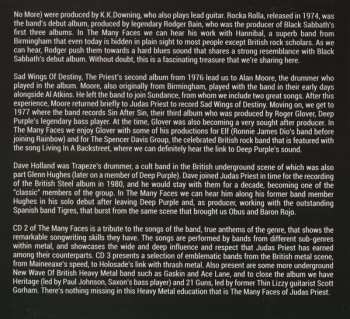 3CD Various: The Many Faces Of Judas Priest (A Journey Through The Inner World Of Judas Priest)