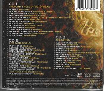 3CD Various: The Many Faces Of Motörhead (A Journey Through The Inner World Of Motörhead)
