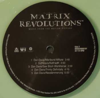 2LP Various: The Matrix Revolutions (Music From The Motion Picture) LTD | CLR