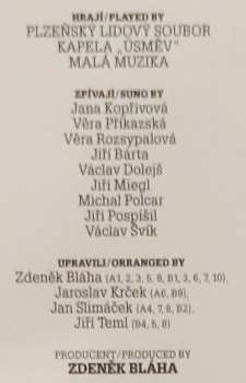 LP Various: The Most Beautiful Czech Folk Songs 2. (Marjánko, Pojd' Se Mnou)