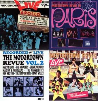 4CD/Box Set Various: The Motortown Revue Collection (Recorded Live) LTD
