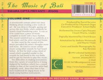 3CD/Box Set Various: The Music Of Bali