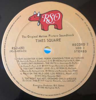 2LP Various: The Original Motion Picture Soundtrack "Times Square"