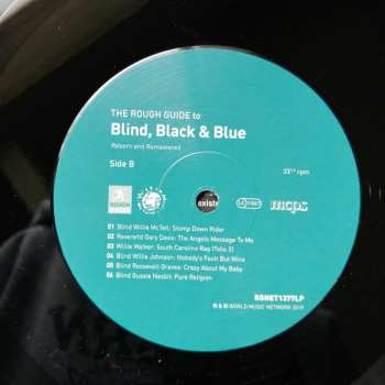 LP Various: The Rough Guide To Blind, Black, And Blue (Reborn And Remastered) LTD