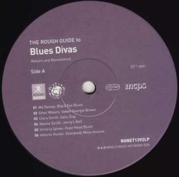 LP Various: The Rough Guide To Blues Divas (Reborn And Remastered) LTD