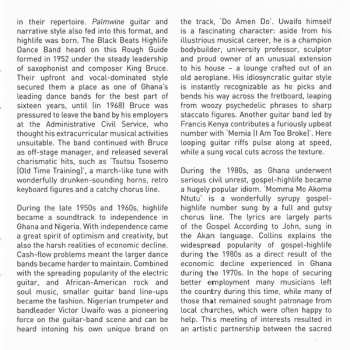 2CD Various: The Rough Guide To Highlife