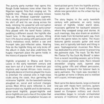 2CD Various: The Rough Guide To Highlife