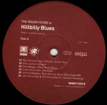 LP Various: The Rough Guide To Hillbilly Blues (Reborn And Remastered) LTD