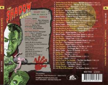 CD Various: The Shadow Knows (34 Scary Tales From The Vaults Of Horror)