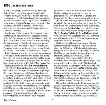 CD Various: The Spirit Of The 60s (1966 The Hits Don't Stop)